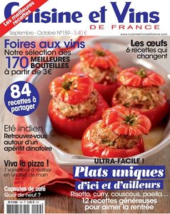Cuisine et Vins de France No.159 - Septembre/Octobre 2014