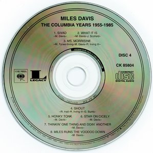 Miles Davis - The Columbia Years 1955-1985 (1988) {4CD Set Columbia C4K 86569}