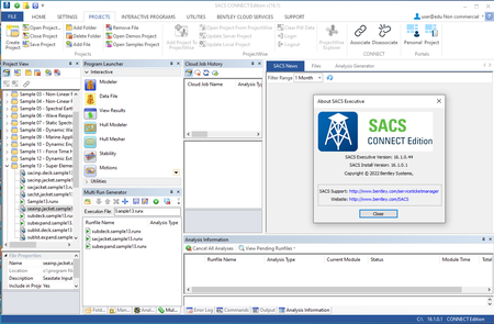 SACS CONNECT Edition V16 Update 1