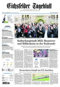 Eichsfelder Tageblatt – 13. Dezember 2019