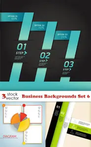 Vectors - Business Backgrounds Set 6