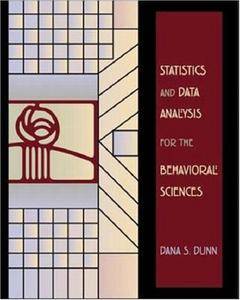 Statistics and Data Analysis For Behavioral Sciences(Repost)