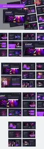 Event Organizer Powerpoint Template JTCZ36A