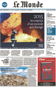 Le Monde du Jeudi/Vendredi, 01./02. Janvier 2015