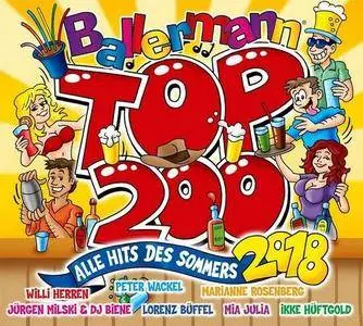 VA - Ballermann Top 200 - Alle Hits des Sommers 2018 (2018)