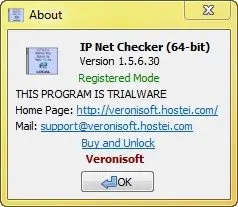 Veronisoft IP Net Checker 1.5.6.30 (x86/x64)