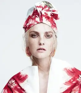 Caroline Trentini by Willy Vanderperre for W Magazine May 2015