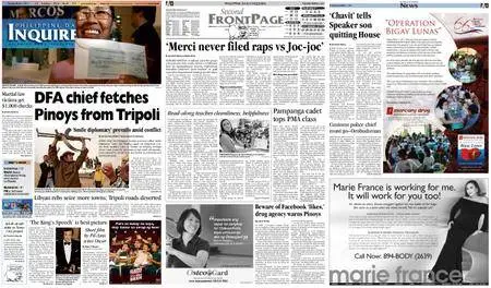 Philippine Daily Inquirer – March 01, 2011