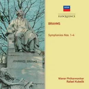 Rafael Kubelik and Wiener Philharmoniker - Brahms: Symphonies Nos. 1-4 (2017)