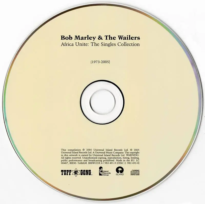 Bob Marley & The Wailers - Africa Unite: The Singles Collection (2005 ...