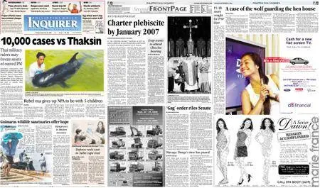 Philippine Daily Inquirer – September 26, 2006
