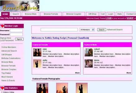 4 Dating Scripts ~ PHP-MySQL