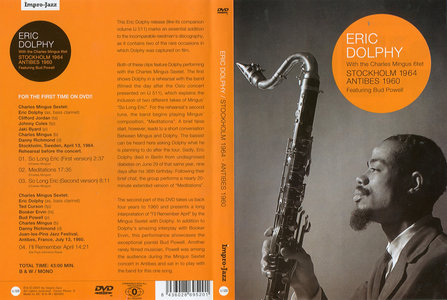 Eric Dolphy - Stockholm 1964 & Antibes 1960 (2007)