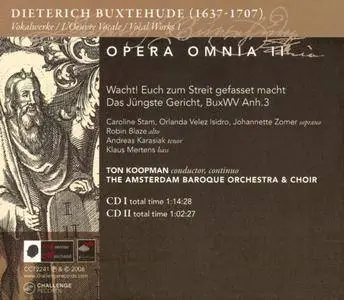 Ton Koopman - Buxtehude: Opera Omnia II (Vocal Works 1) (2CD) (2006)