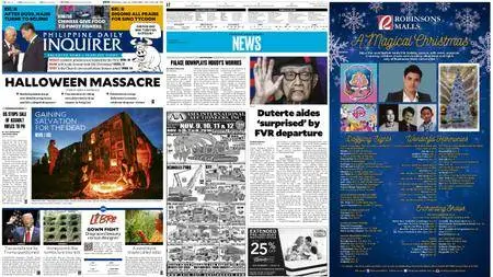 Philippine Daily Inquirer – November 02, 2016