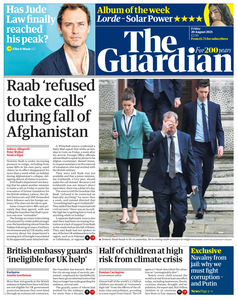 The Guardian – 20 August 2021