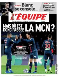 L’equipe du Jeudi 17 Octobre 2019