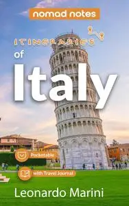 Itineraries of Italy - Pocketable Travel Guide Book Italy with Travel Journal