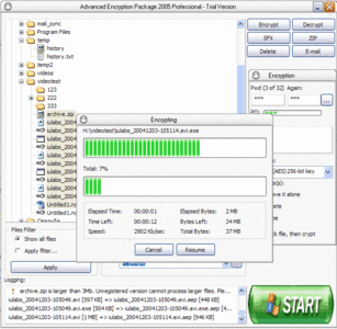 Advanced Encryption Package Professional 2009 5.0.1