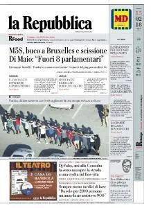 la Repubblica - 15 Febbraio 2018