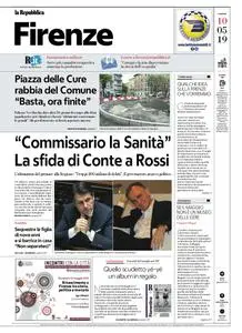 la Repubblica Firenze – 10 maggio 2019