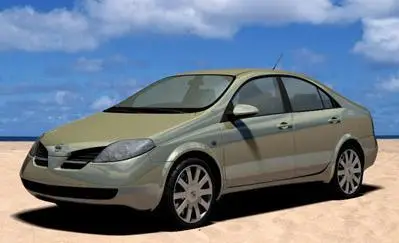 3D Cars Models - Nissan Primera NEW (Hi Poly)