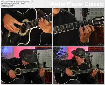 Esteban Complete 10 DVD Classical Guitar Series (2011) [Repost]