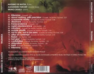 Massimo De Mattia - Trilemma (2013) {Caligola}