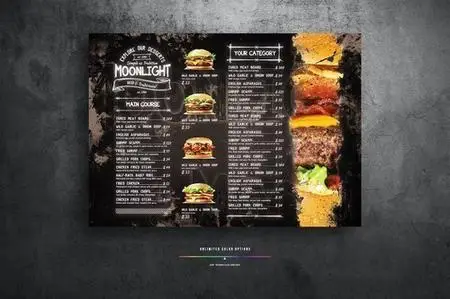 Food Menu Big Poster Design 5