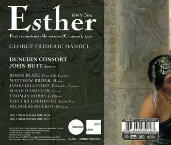 Dunedin Consort, John Butt - Handel: Esther (2012) [Official Digital Download 24/96]