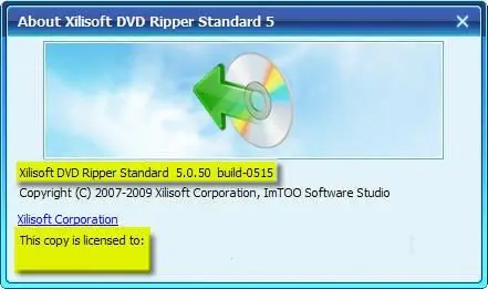 Xilisoft DVD Ripper 5.0.50.0515