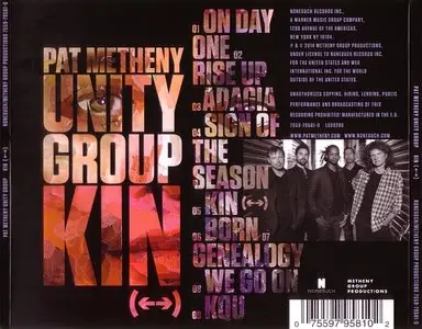 Pat Metheny Unity Group - Kin (<-->) (2014) {Nonesuch}