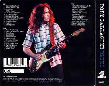 Rory Gallagher - Blues (2019) {3CD Deluxe Box Set}