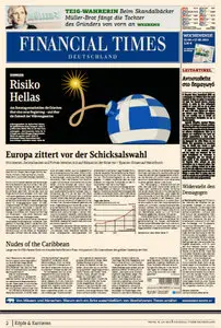 Financial Times Deutschland vom 15 Juni 2012