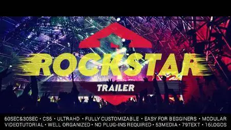 Rockstar Trailer - Project for After Effects (VideoHive)