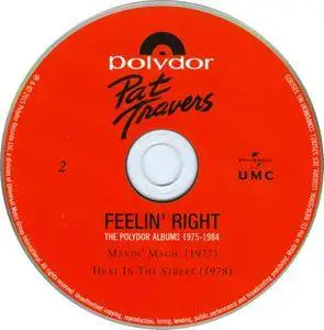 Pat Travers - Feelin' Right: The Polydor Albums 1975-1984 (2015) {4 CD x 8 Album Box Set Polydor ‎5352821}