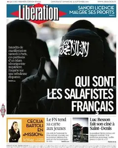 Libération du Samedi 22 et Dimanche 23 Septembre 2012