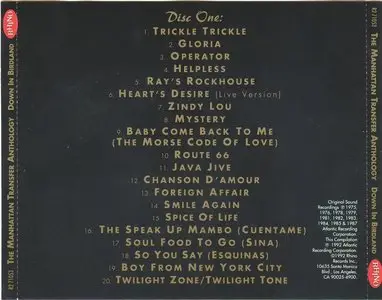 The Manhattan Transfer - Anthology: Down In Birdland (1992)