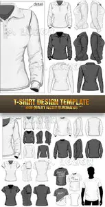 Stock Vector -T-Shirt Design Template