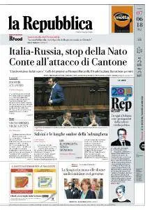 la Repubblica - 7 Giugno 2018