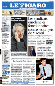 Le Figaro du Mardi 10 Octobre 2017