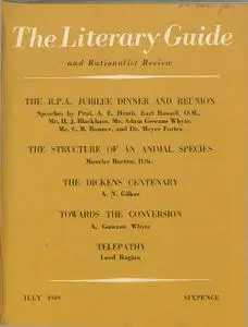 New Humanist - The Literary Guide, July 1949