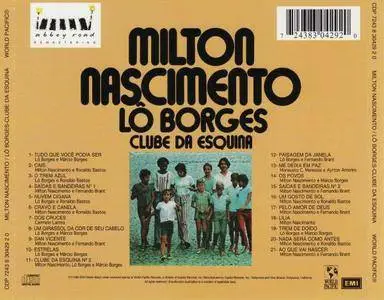 Milton Nascimento - Clube Da Esquina (1972) {EMI Odeon}