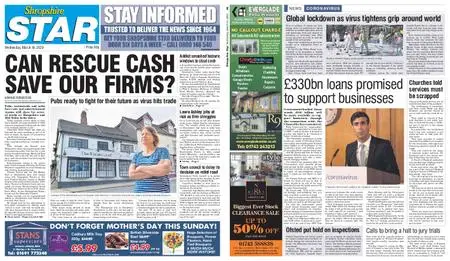 Shropshire Star Shrewsbury Edition – March 18, 2020