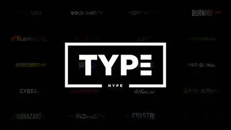 TypeHype - Titles Animation \ Motion Typography Text - Project for After Effects (Videohive)