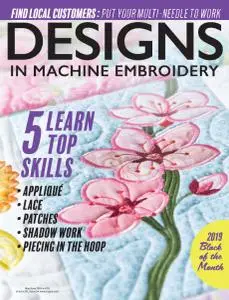 Designs in Machine Embroidery - May-June 2019