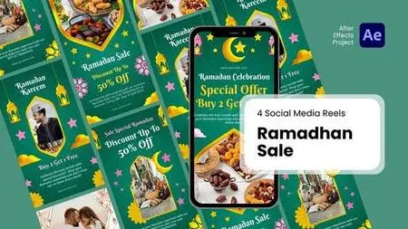Social Media Reels - Ramadhan Sale After Effect Templates 50839493
