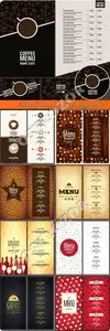 Menu for restaurant modern design vector 4