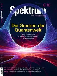 Spektrum der Wissenschaft – 21 Juli 2018