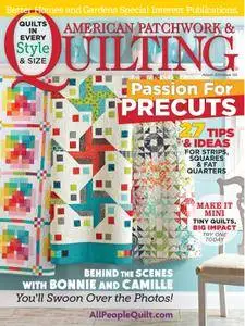 American Patchwork & Quilting - August 01, 2015